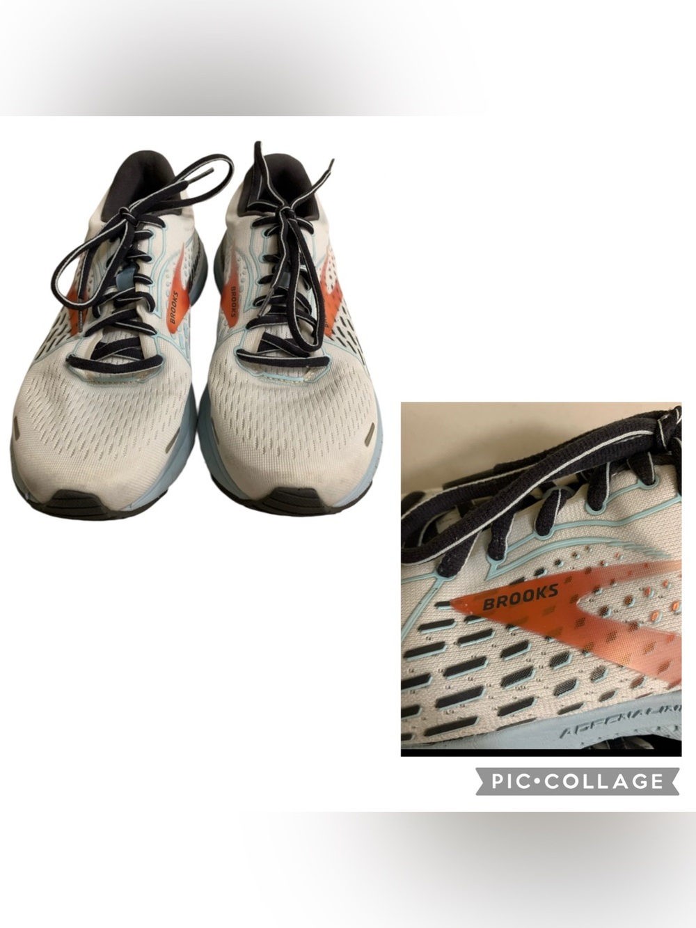 Brooks Adrenaline GTS 21 Guiderails Running Shoes Women’s Size 8.5 Marathon Gorp